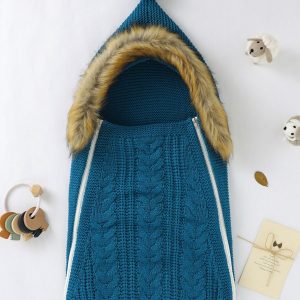 Knitted Swaddle Blanket