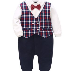 Check Gentleman Jumpsuit