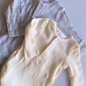 Cotton Long Sleeve Onesie