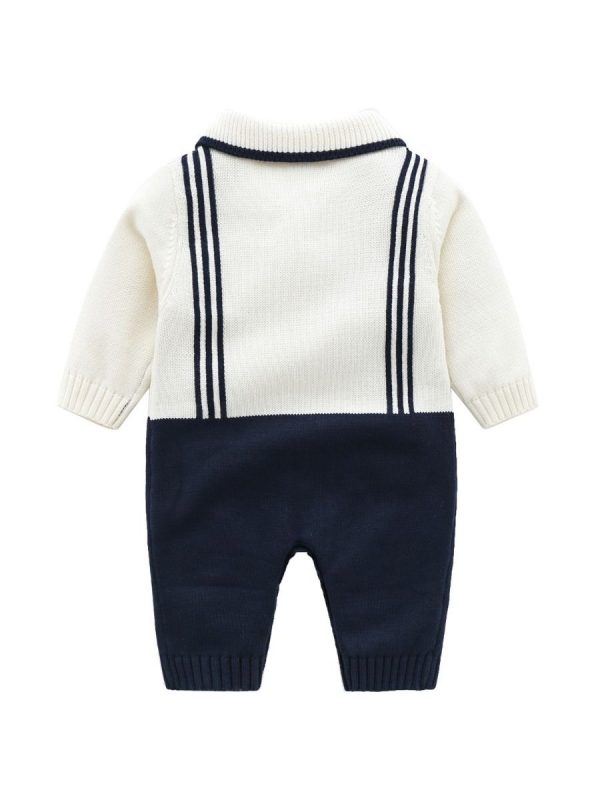 Sailor Knit Jumpsuit - Image 3