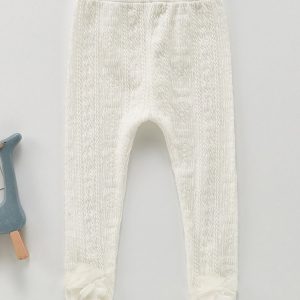 Knit Stockings White