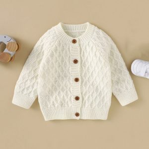 Cream Knit Cardigan