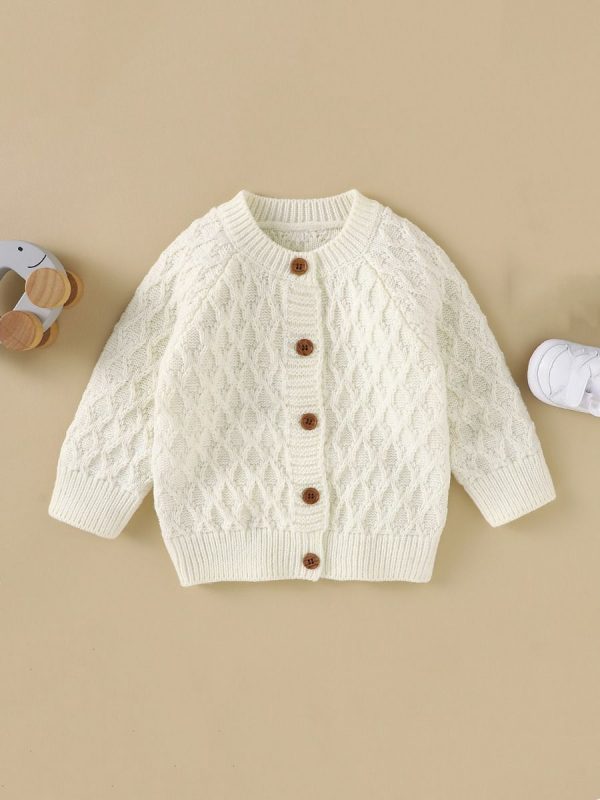 Cream Knit Cardigan
