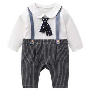 Suspender Bowtie Jumpsuit