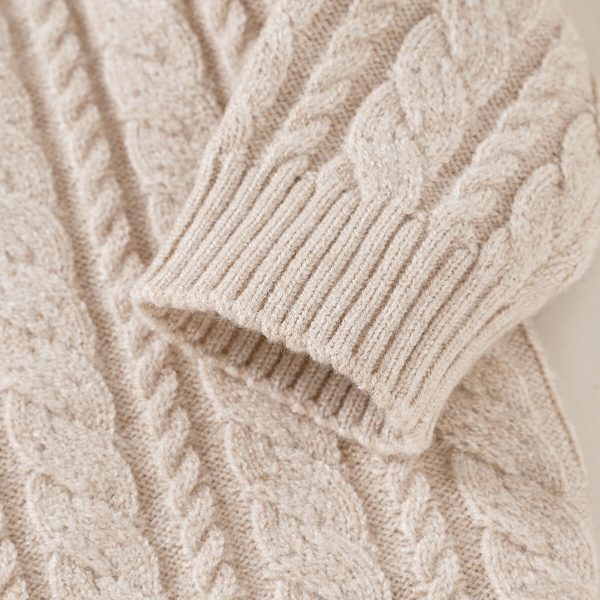 Cream Knitted Sweater - Image 5