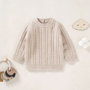 Cream Knitted Sweater