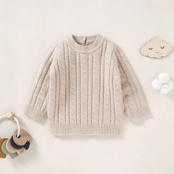Cream Knitted Sweater