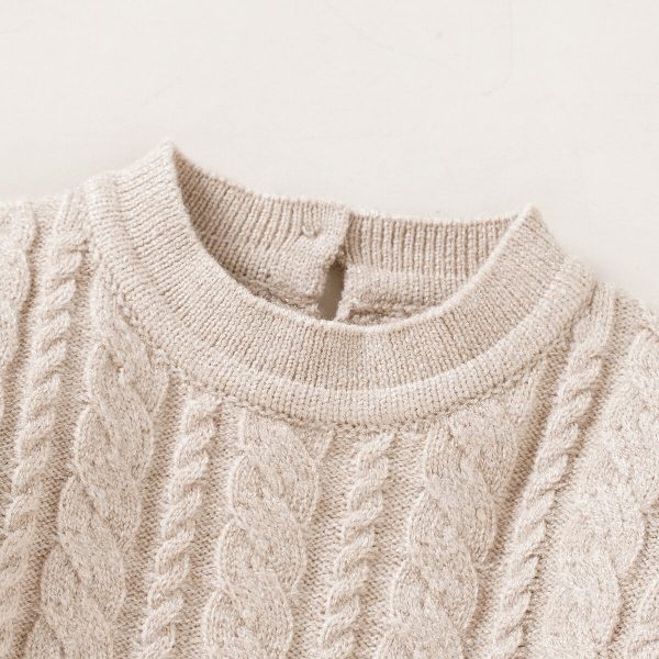 Cream Knitted Sweater - Image 7