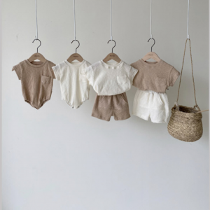 Ribbed Bodysuit & Shorts