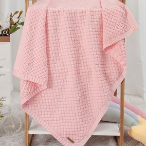 Pink Knit Blanket
