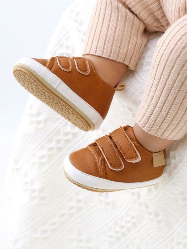 Tan Velcro Shoe