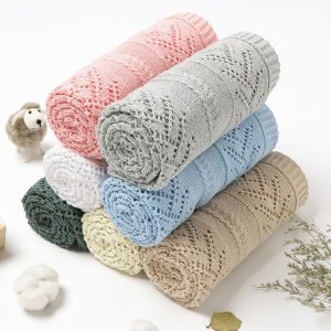 Lightweight Knitted Blanket